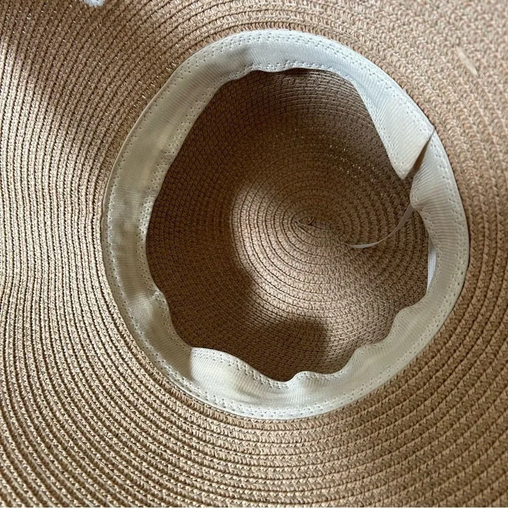 Do Not Disturb wide brim sun hat one size fits most, adult